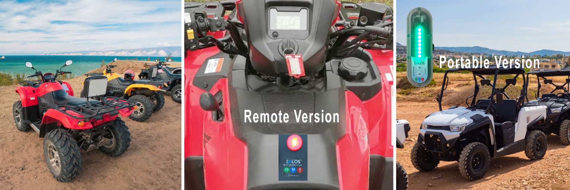 TALOS Portable & Remote Lightning Detector for ATVs and UTVs