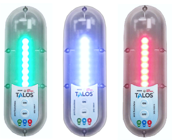 Talos Portable Lightning Detector - 3 Colors Indicate Distance of Storm